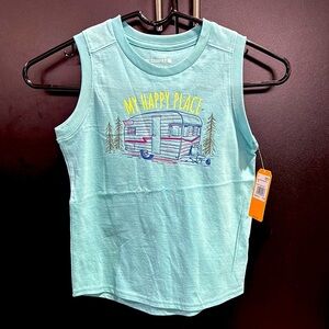 Carhartt Sleeveless Crewneck,My Happy Place camper, travel-vacation